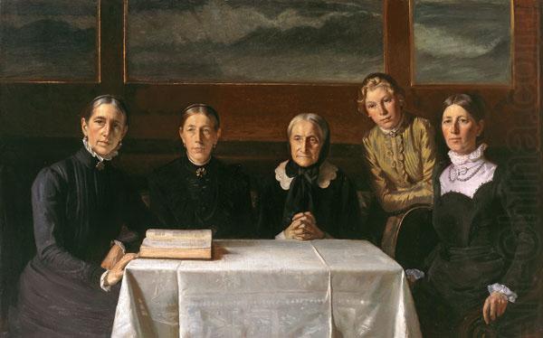 Christmas Day. 1900, Michael Ancher